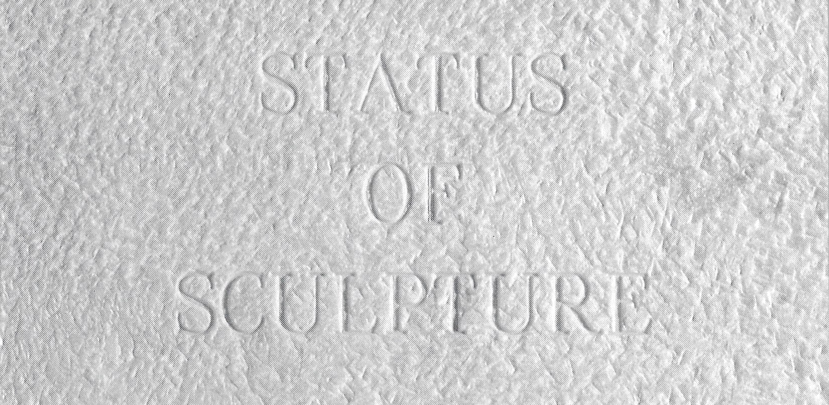 Status of Sculpture