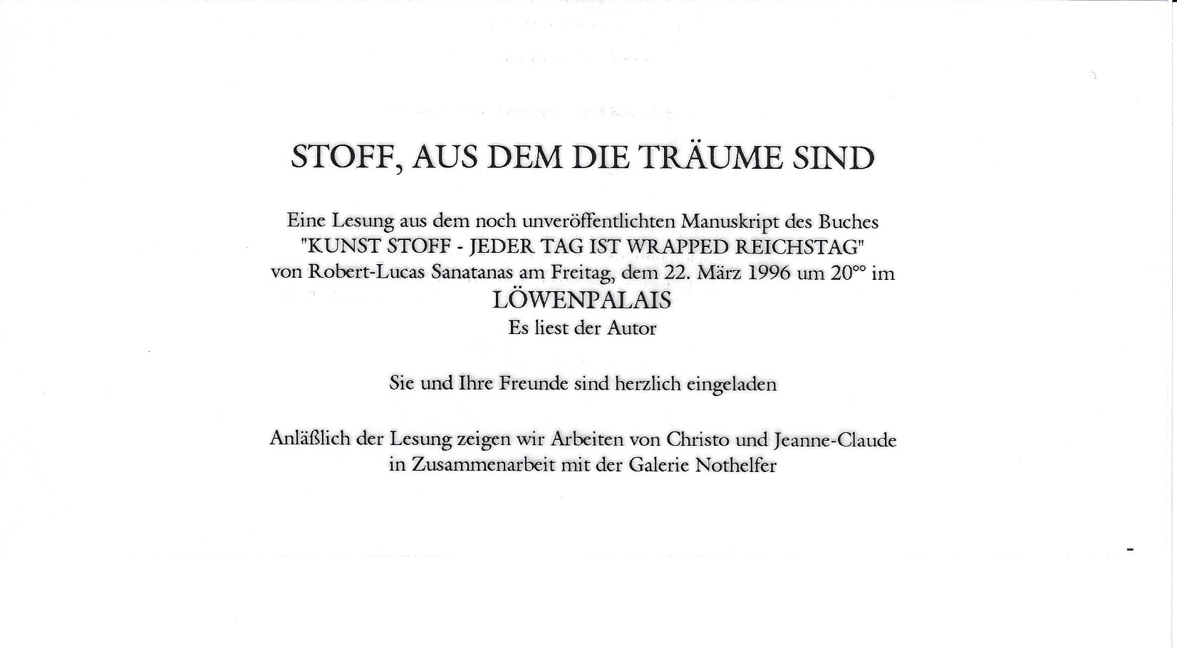 Stoff, aus dem die Träume sind