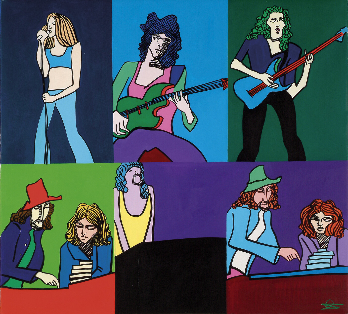 Deep Purple in Art
