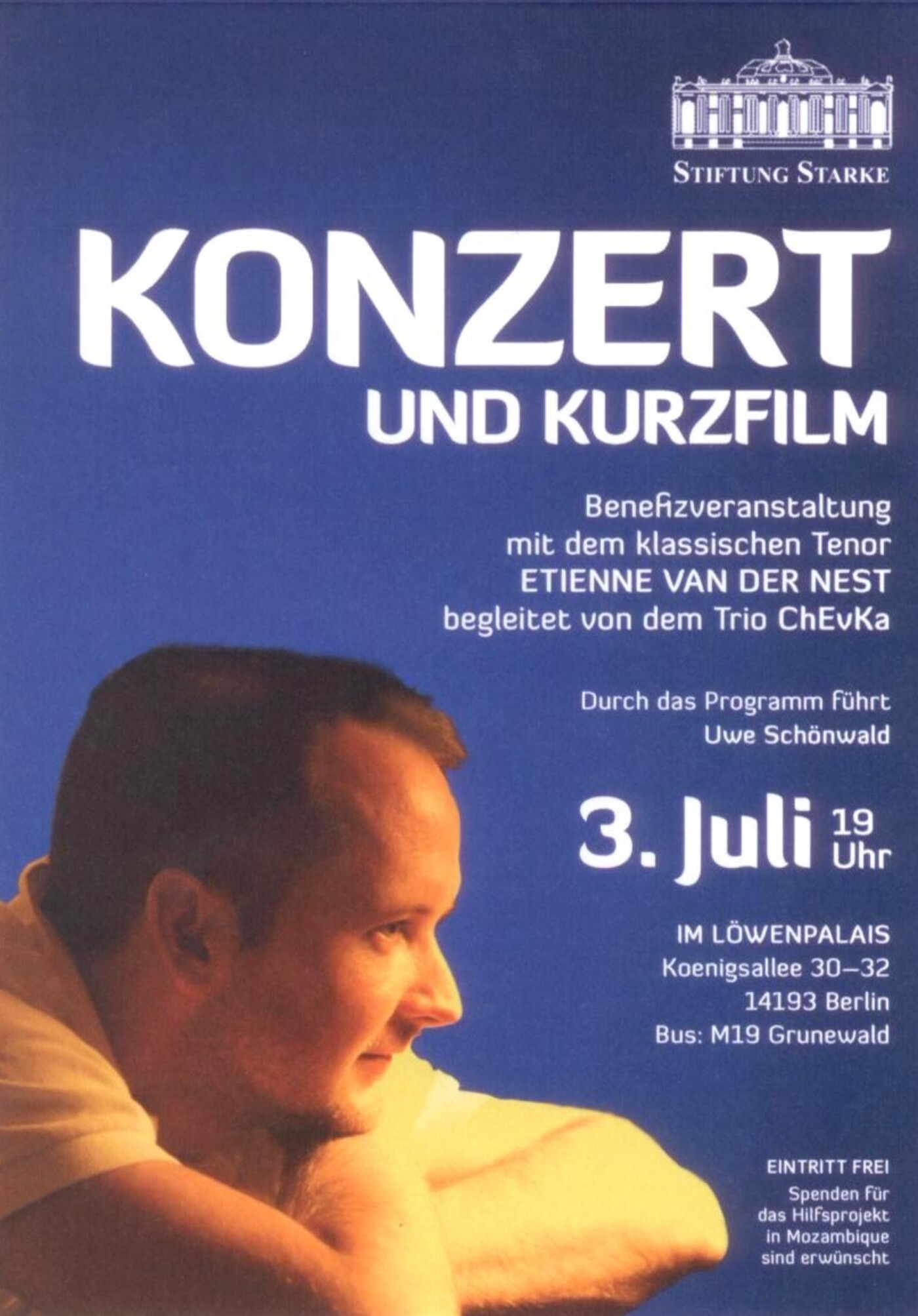 Benefizkonzert und Kurzfilm