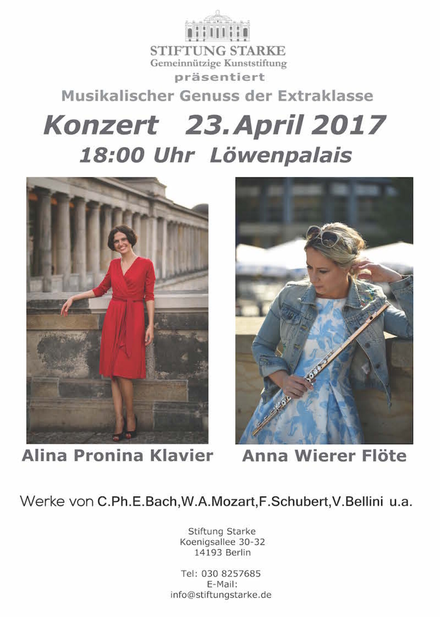 Frühlingskonzert - Klavier & Flöten