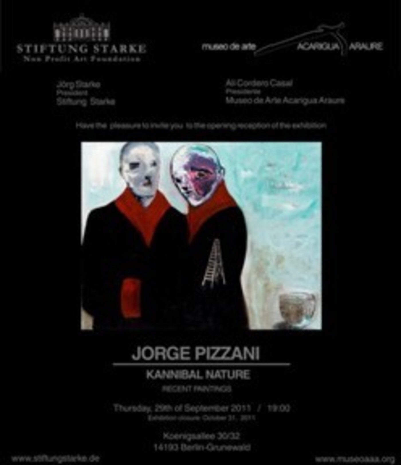 Jorge Pizzani - Kannibal Nature, Recent Paintings