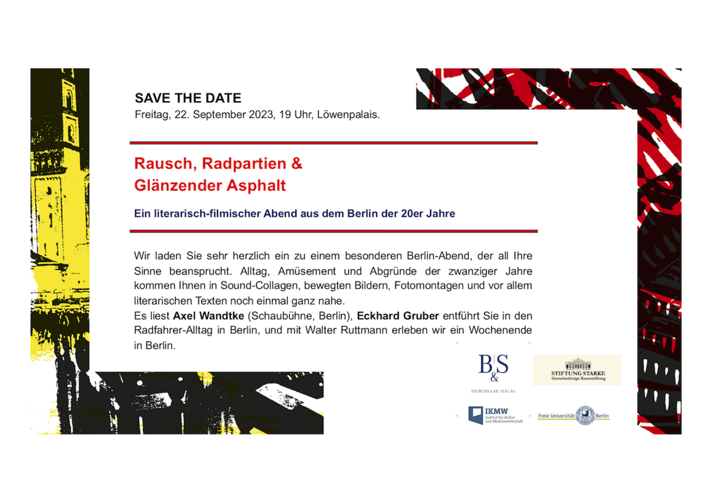 Rausch, Radpartien & Glänzender Asphalt