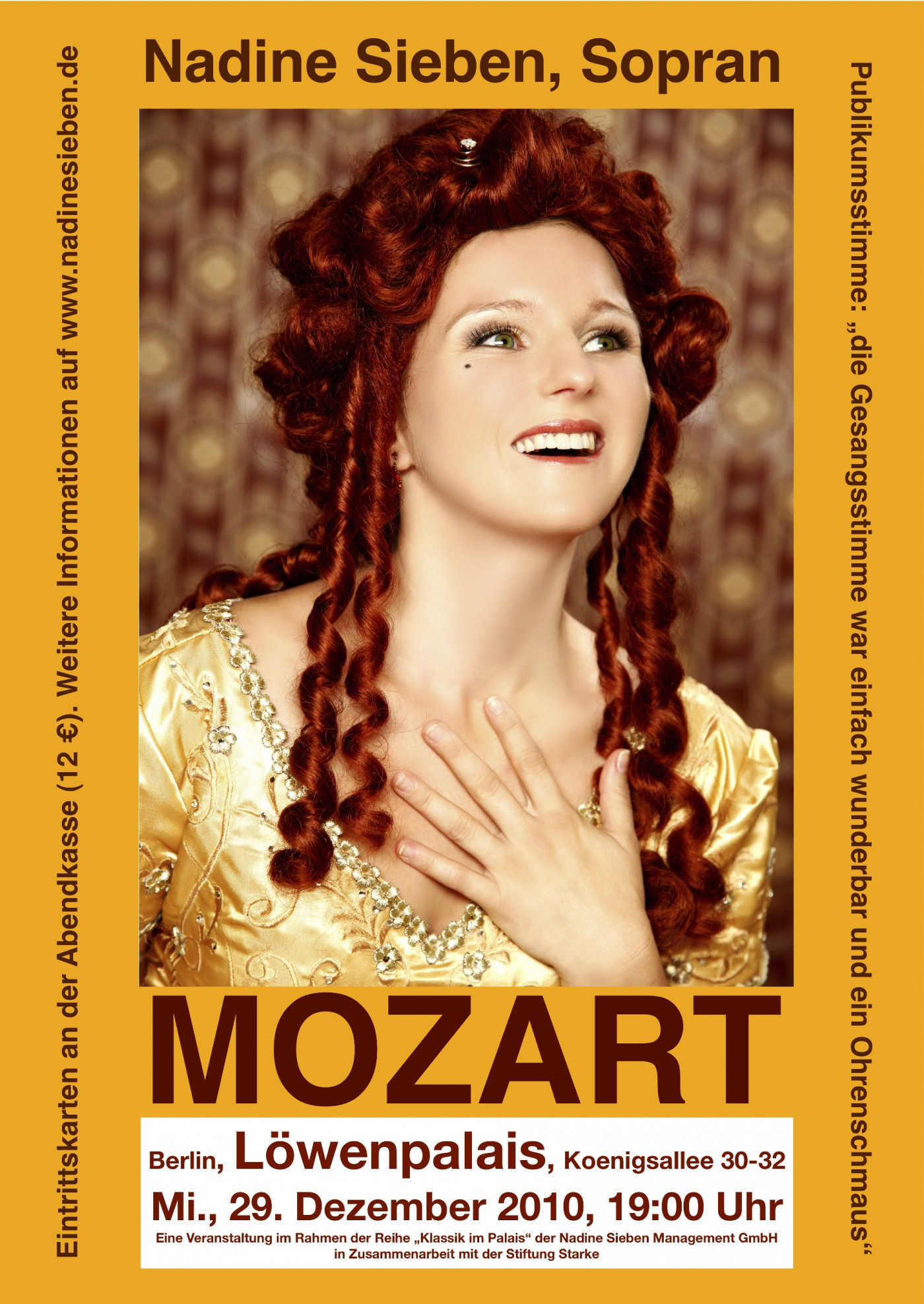 Mozart Konzert - Nadine Sieben