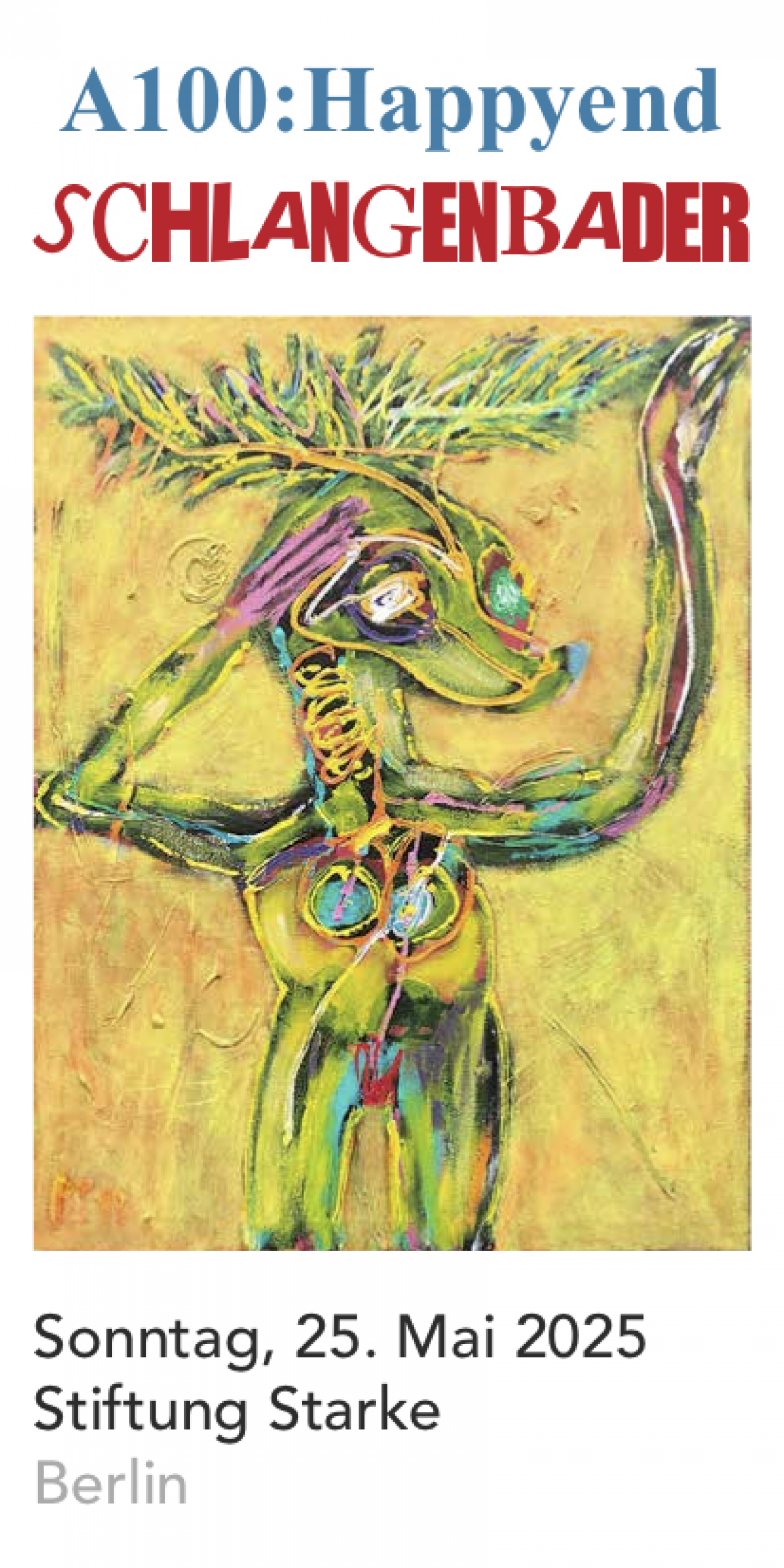 Finissage A 100 - Peter Schlangenbader