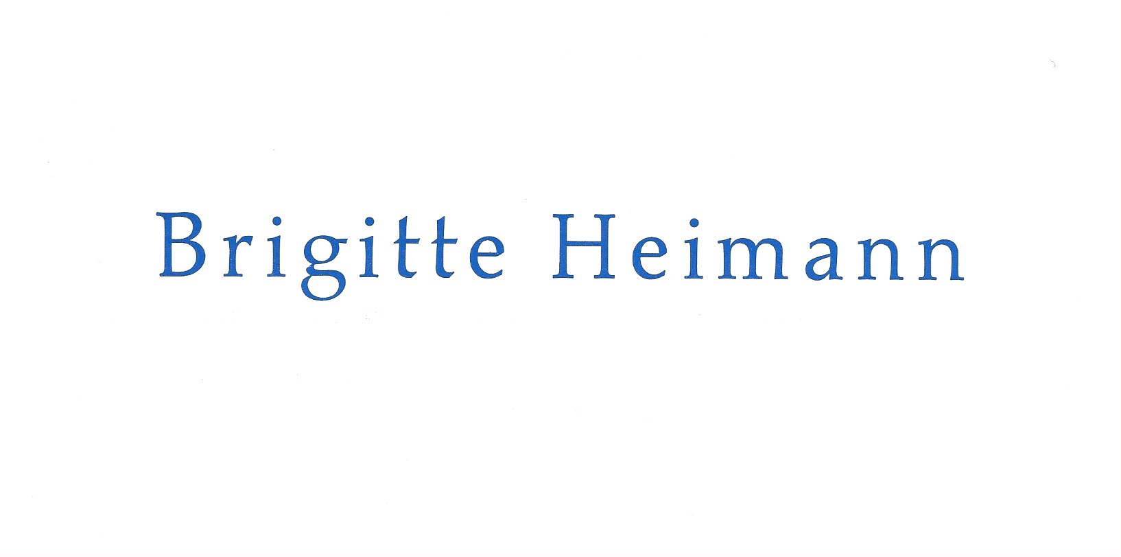 Bilder - Brigitte Heimann