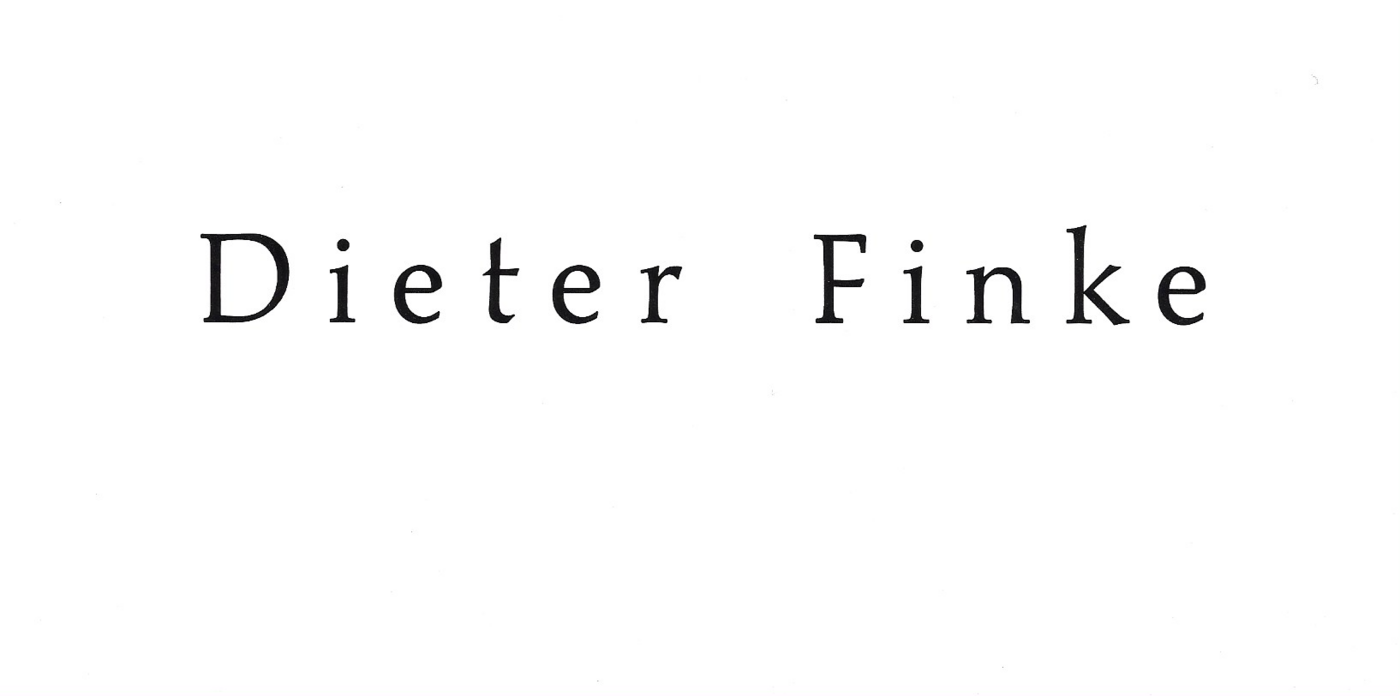 Skulpturen - Dieter Finke