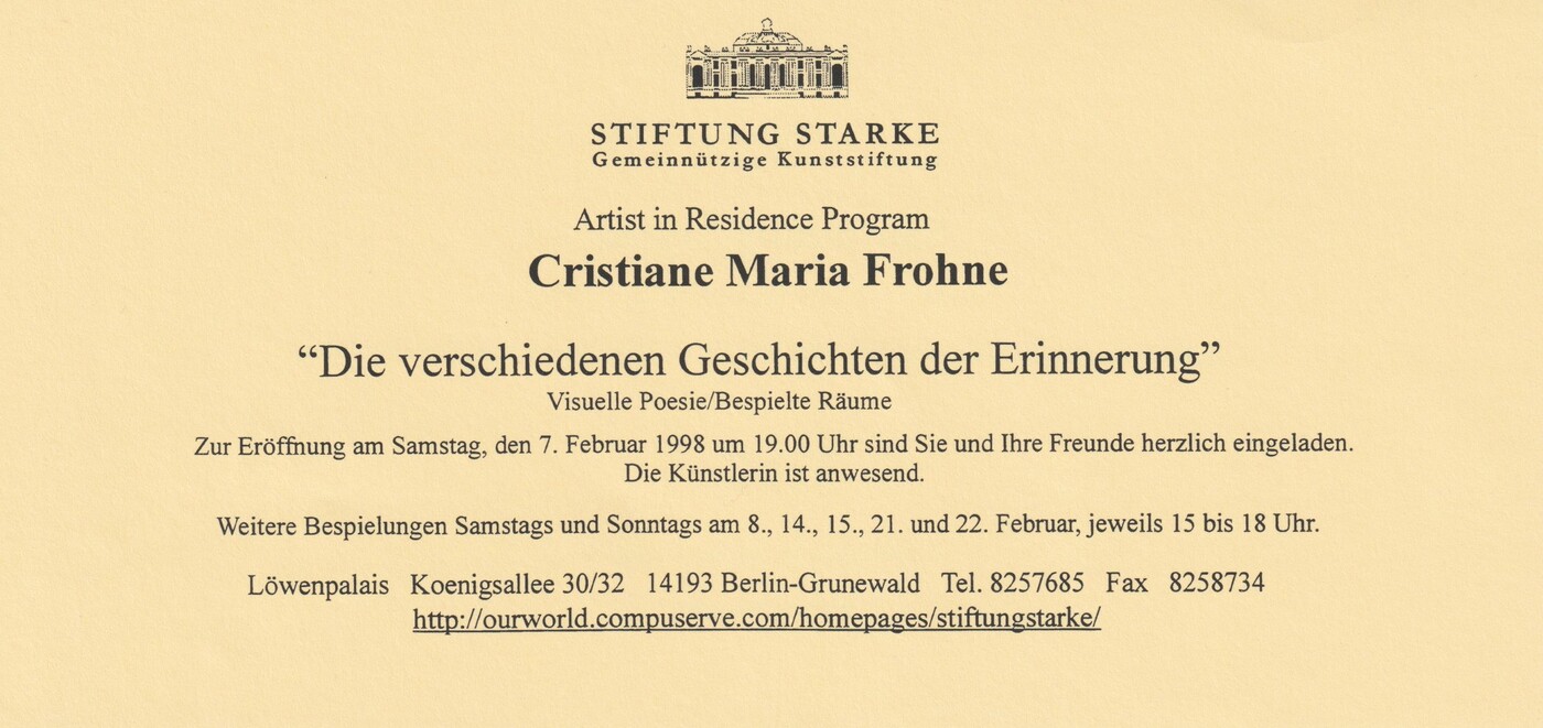 
                        "Die verschiedenen Geschichten der Erinnerung"
                    