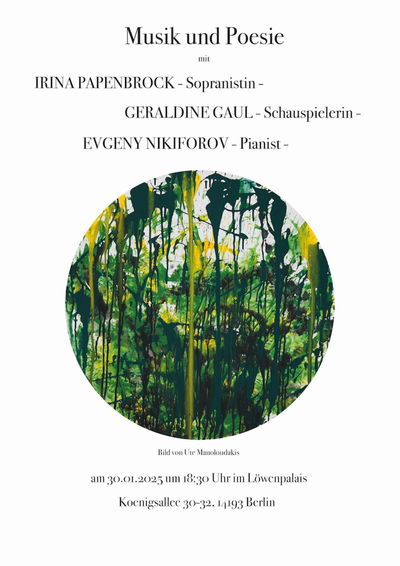 Musik & Poesie am 30.01.2025