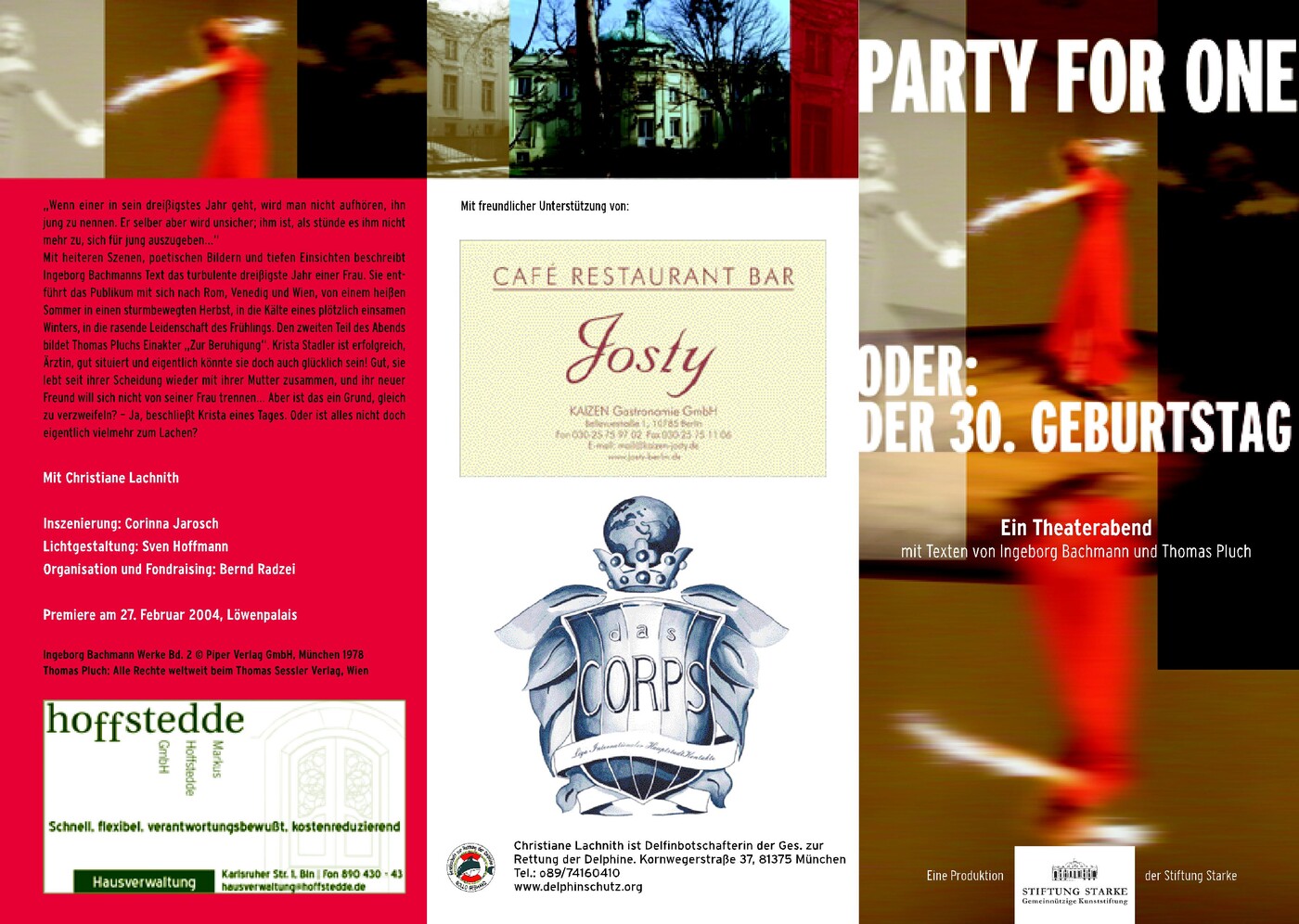 „Party for One“ oder: der 30. Geburtstag