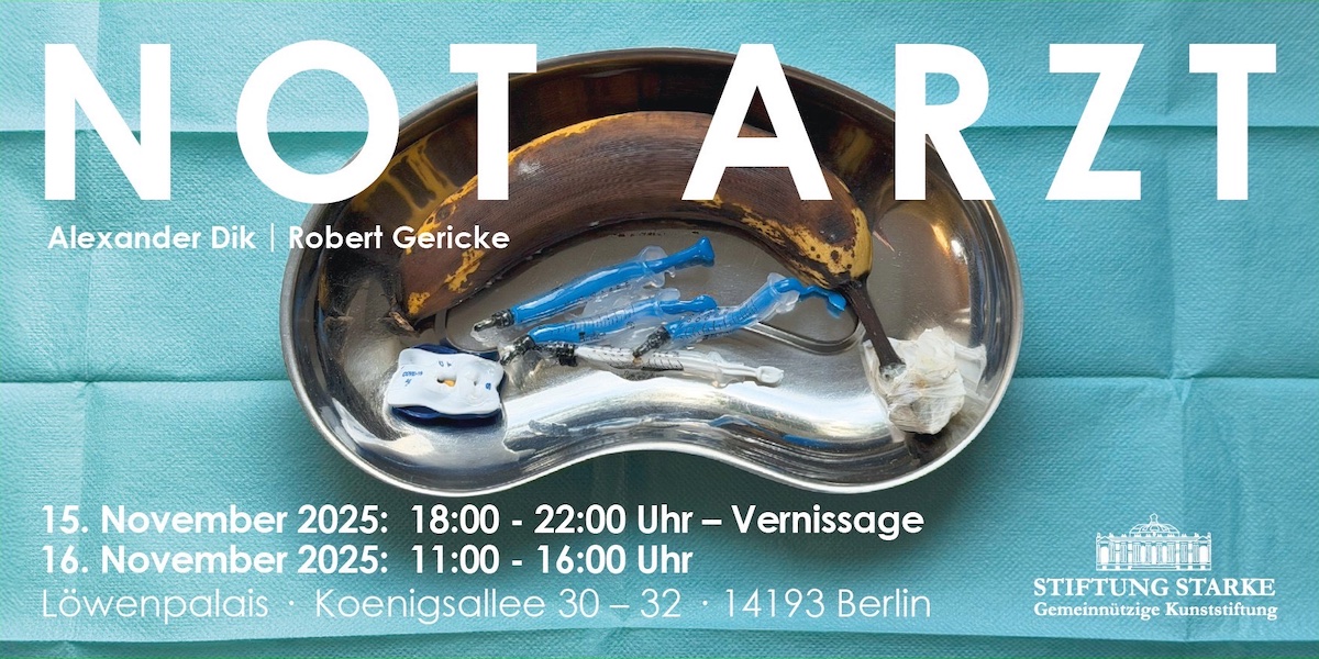 NOT ARZT - Alexander Dik & Robert Gericke 15.11.2025